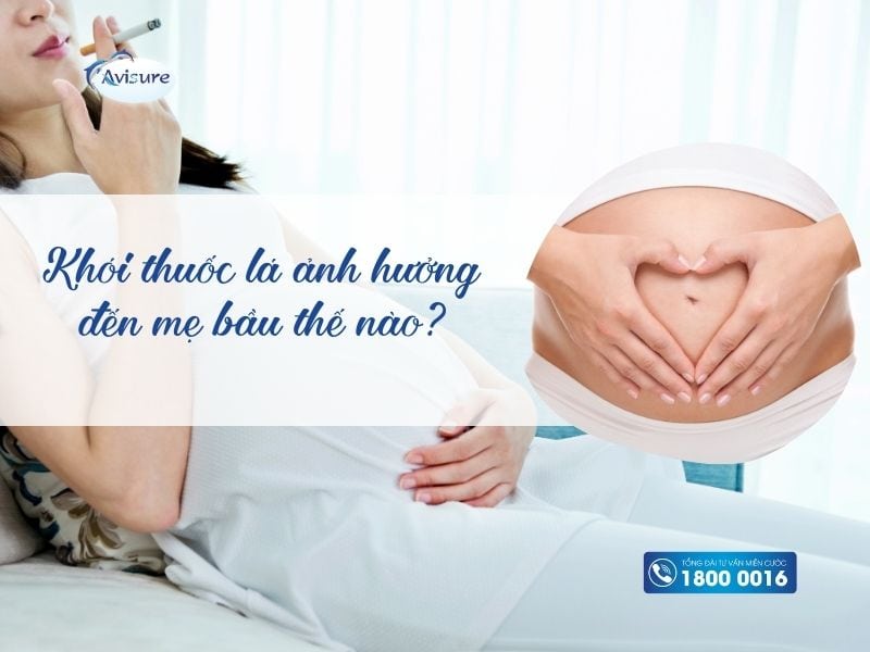 Khói thuốc lá ảnh hưởng đến mẹ bầu như thế nào?